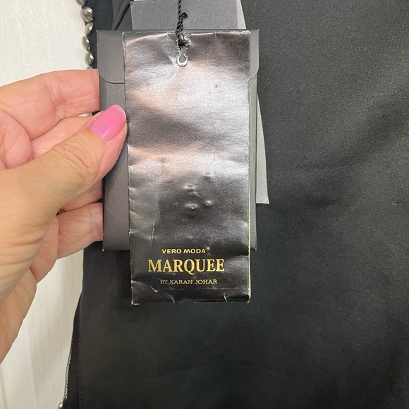 Vero Moda Marquee By Karan Johar Polyester Pants with Side Waist Zip and LegsNEW - Picture 7 of 10